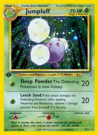 Jumpluff (007/111) [Neo Genesis] Unlimited Holofoil - Holo Rare