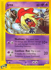 Jynx  Aquapolis - Rare