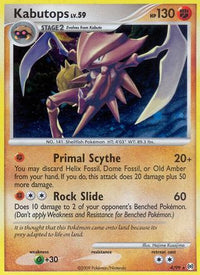 Kabutops 004  - Holofoil Arceus - Holo Rare