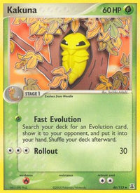 Kakuna  - Reverse Holofoil Delta Species - Uncommon