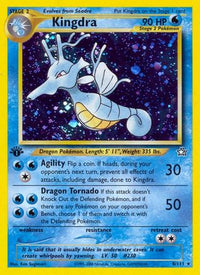 Kingdra 008  Neo Genesis - Holo Rare