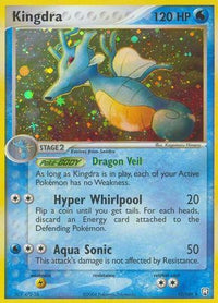 Kingdra  - Reverse Holofoil Team Rocket Returns - Holo Rare
