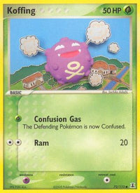 Koffing 072  - Reverse Holofoil Delta Species - Common