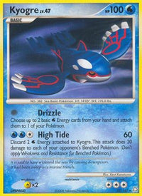 Kyogre  Legends Awakened - Rare