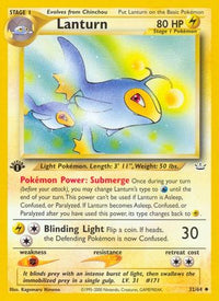 Lanturn (032/64) [Neo Revelation] 1st Edition - Uncommon