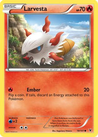 Larvesta (19)  Noble Victories - Common