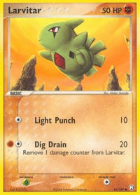 Larvitar - 063/109/109  - Reverse Holofoil Team Rocket Returns - Common