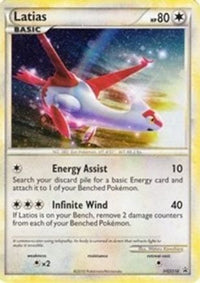 Latias - HGSS10 (Cosmos Holo)  - Holofoil HGSS Promos - Promo