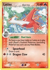 Latias - 011/110 (Delta Species)/110  - Reverse Holofoil Holon Phantoms - Holo Rare