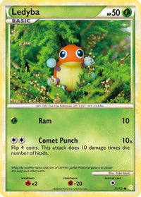 Ledyba 071  HeartGold SoulSilver - Common
