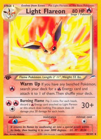 Light Flareon 046  - Unlimited Neo Destiny - Uncommon