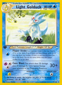 Light Golduck 047  - Unlimited Neo Destiny - Uncommon
