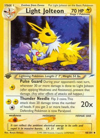 Light Jolteon (048/105) [Neo Destiny] 1st Edition - Uncommon