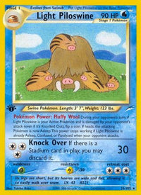 Light Piloswine (26/105) [Neo Destiny] 1st Edition - Rare