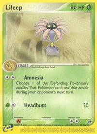 Lileep - 43/100/100  Sandstorm - Uncommon