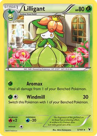 Lilligant 005  Noble Victories - Rare
