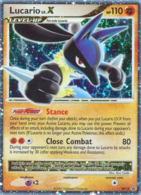 Lucario LV.X - DP12  - Holofoil Diamond and Pearl Promos - Promo
