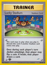 Lucky Stadium (100/105) [Neo Destiny] 1st Edition - Uncommon