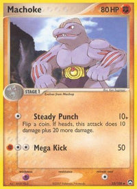 Machoke  Power Keepers - Uncommon
