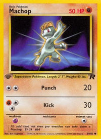 Machop (059/82) [Team Rocket] 1st Edition - Common