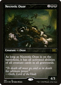 Necrotic Ooze (Foil Etched) -  Foil (2X2-441) - Double Masters 2022