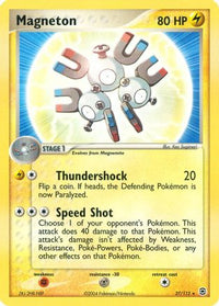 Magneton 027  FireRed & LeafGreen - Rare