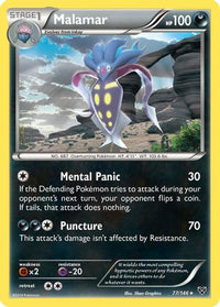 Malamar (77)  XY Base Set - Rare