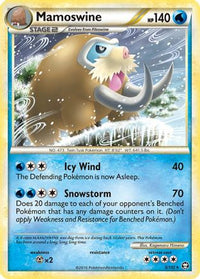 Mamoswine 005  - Holofoil Triumphant - Holo Rare