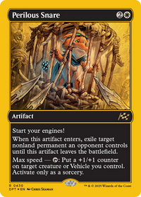 Perilous Snare -  Foil (DFT-430) - Aetherdrift