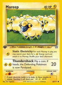 Mareep (065/111) [Neo Genesis] 1st Edition - Common