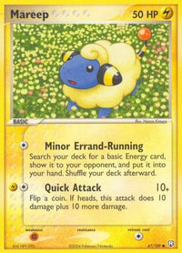 Mareep/109  - Reverse Holofoil Team Rocket Returns - Common