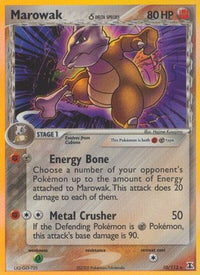 Marowak (Delta Species)  - Holofoil Delta Species - Holo Rare