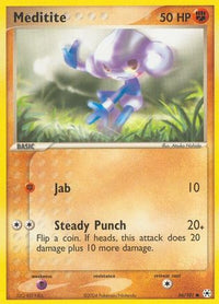 Meditite - 66/101/101  Hidden Legends - Common