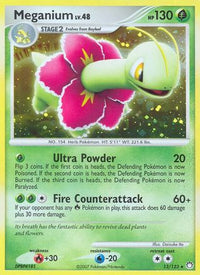 Meganium/123  - Holofoil Mysterious Treasures - Holo Rare