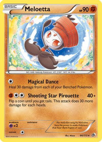 Meloetta (86)  Legendary Treasures - Rare