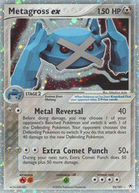 Metagross ex  - Holofoil Hidden Legends - Ultra Rare