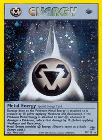 Metal Energy (019/111) [Neo Genesis] Unlimited Holofoil - Holo Rare