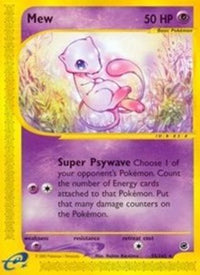 Mew (55)  Expedition - Rare