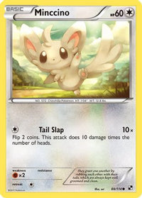 Minccino 088  Black and White - Common