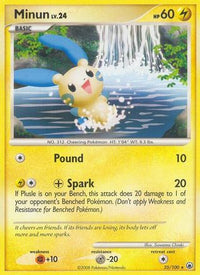 Minun  Majestic Dawn - Rare