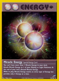 Miracle Energy (16/105) [Neo Destiny] 1st Edition Holofoil - Holo Rare