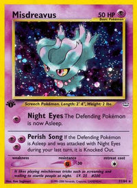 Misdreavus (11/64) [Neo Revelation] 1st Edition Holofoil - Holo Rare