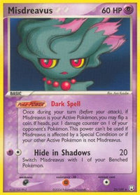 Misdreavus  Team Rocket Returns - Rare