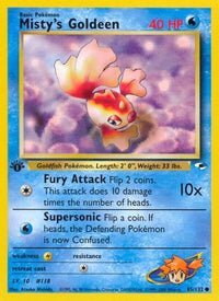 Misty's Goldeen (85) (85) 085  - Unlimited Gym Heroes - Common