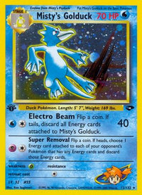 Misty's Golduck (012/132) [Gym Challenge] Unlimited Holofoil - Holo Rare