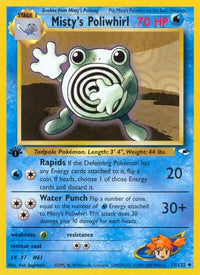 Misty's Poliwhirl (053/132) [Gym Heroes] 1st Edition - Uncommon