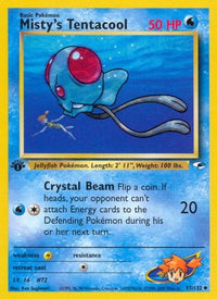 Misty's Tentacool (57) (57) 057  - Unlimited Gym Heroes - Uncommon