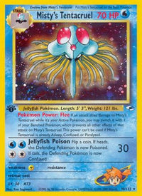 Misty's Tentacruel (010/132) [Gym Heroes] 1st Edition Holofoil - Holo Rare