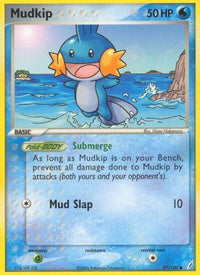 Mudkip 057/100  - Reverse Holofoil Crystal Guardians - Common