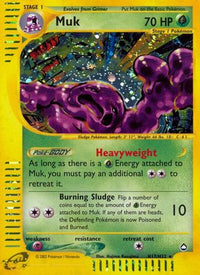 Muk (H17)  - Holofoil Aquapolis - Holo Rare